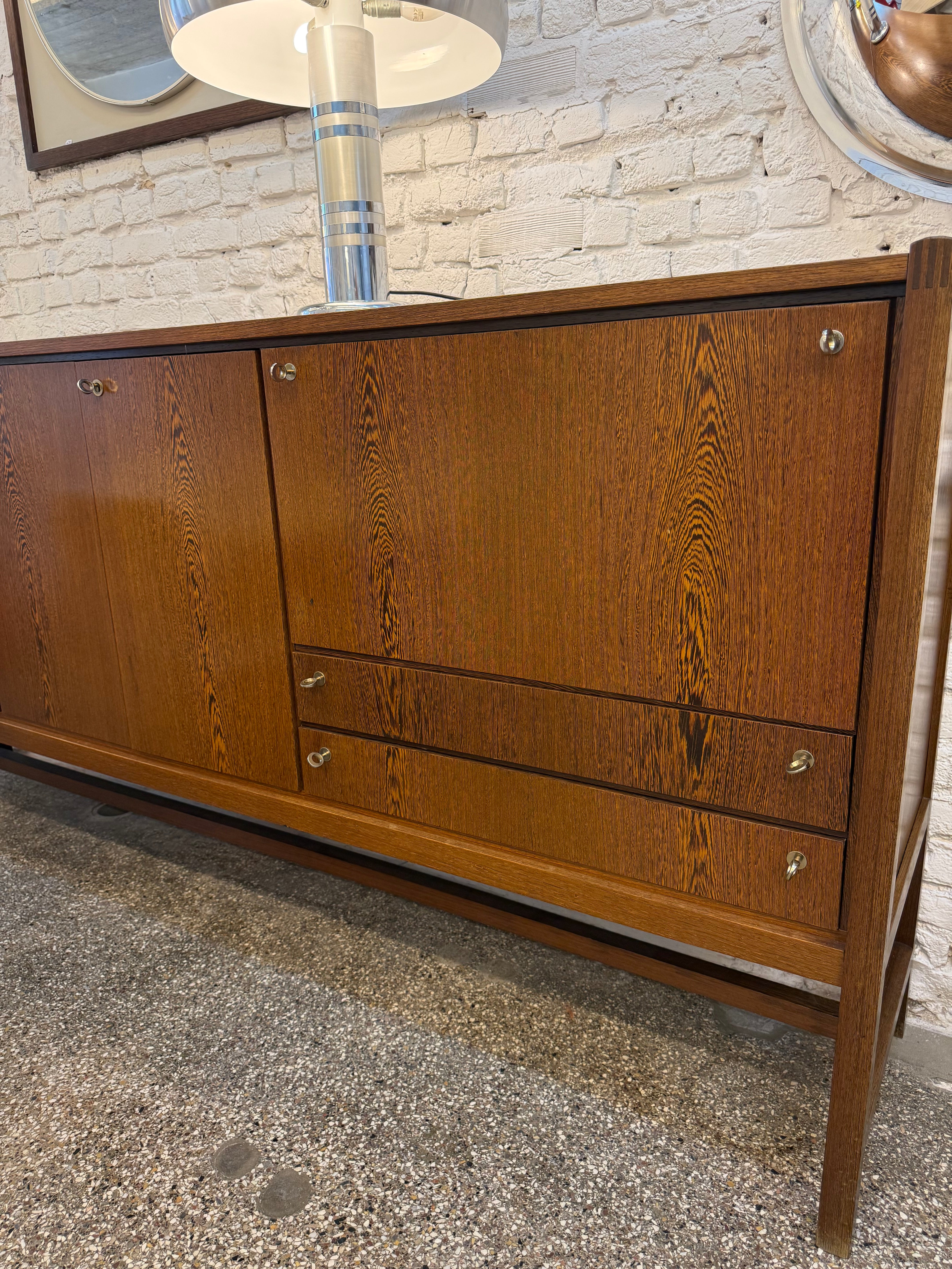 Buffet vintage 1970 en palissandre