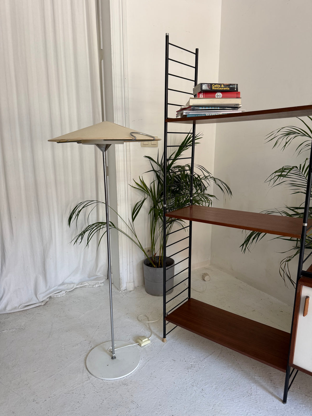 LAMPADAIRE, métal, IKEA, Type 609, années 1980.