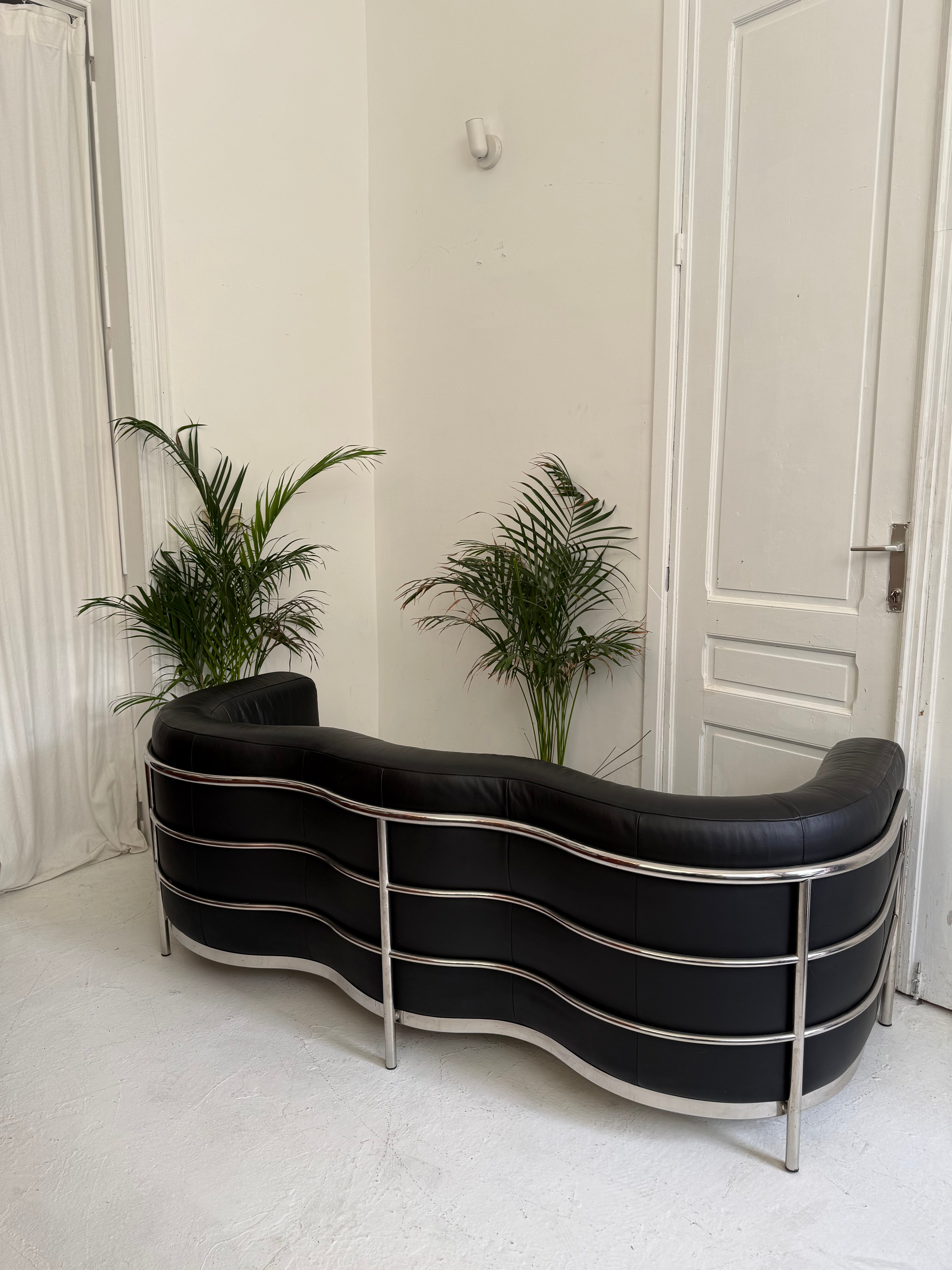 Fauteuil zanotta 3 places sonda