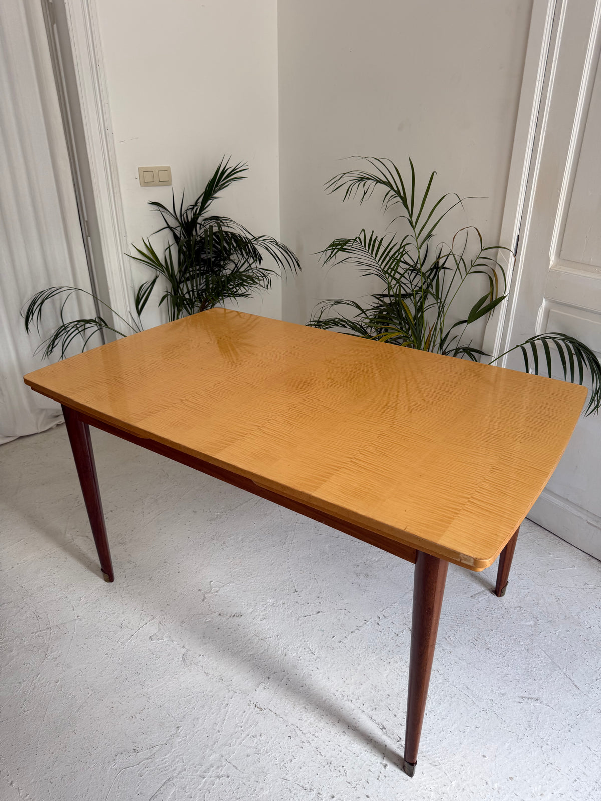 Table vintage extensible Van Pelt 1970