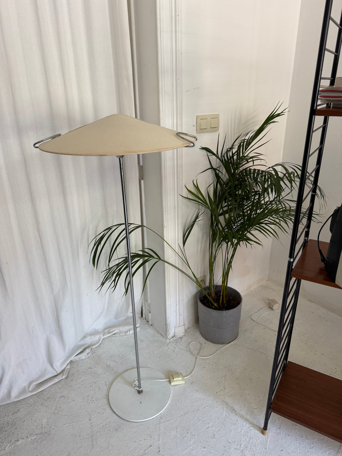 LAMPADAIRE, métal, IKEA, Type 609, années 1980.