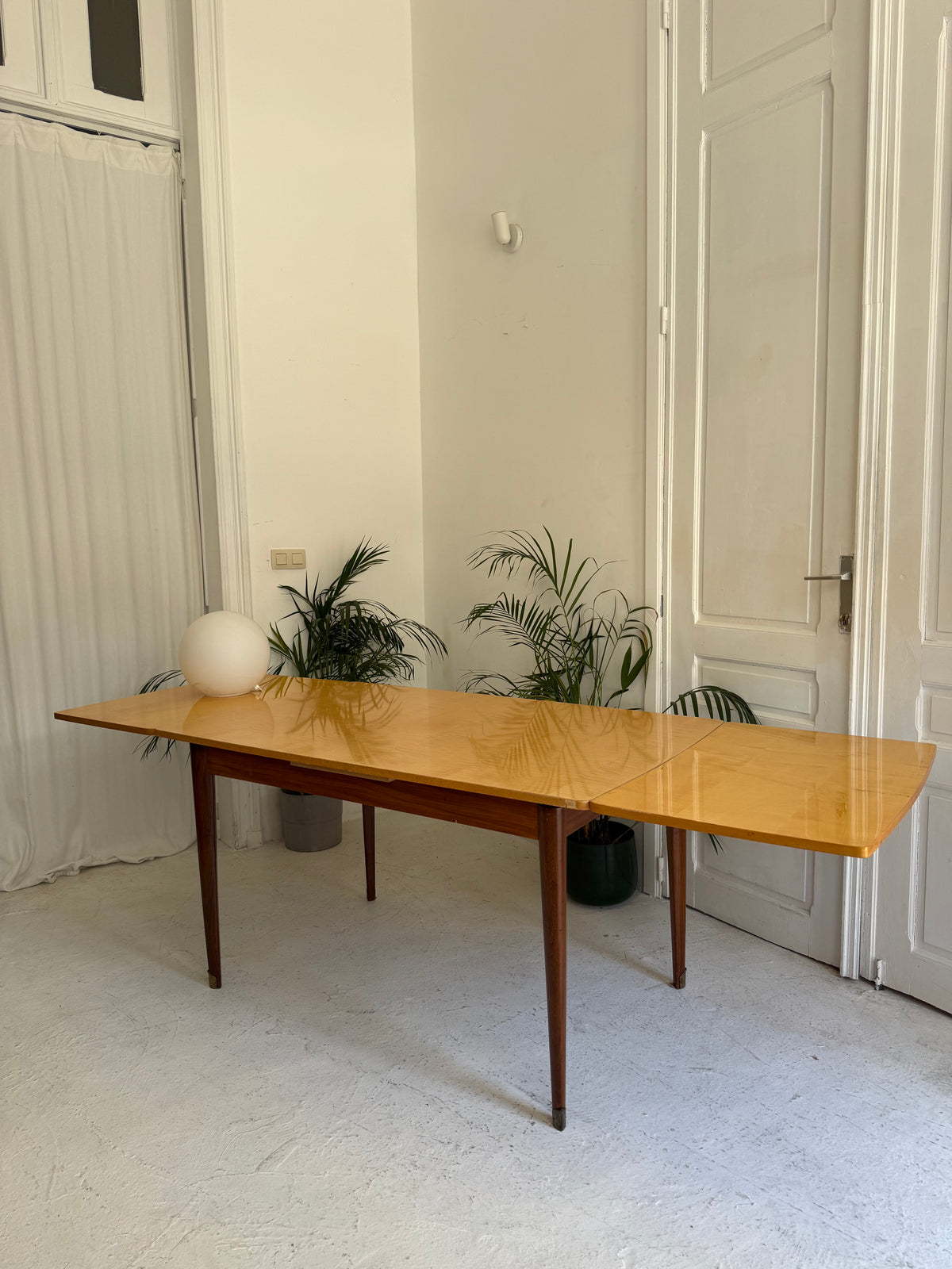 Table vintage extensible Van Pelt 1970