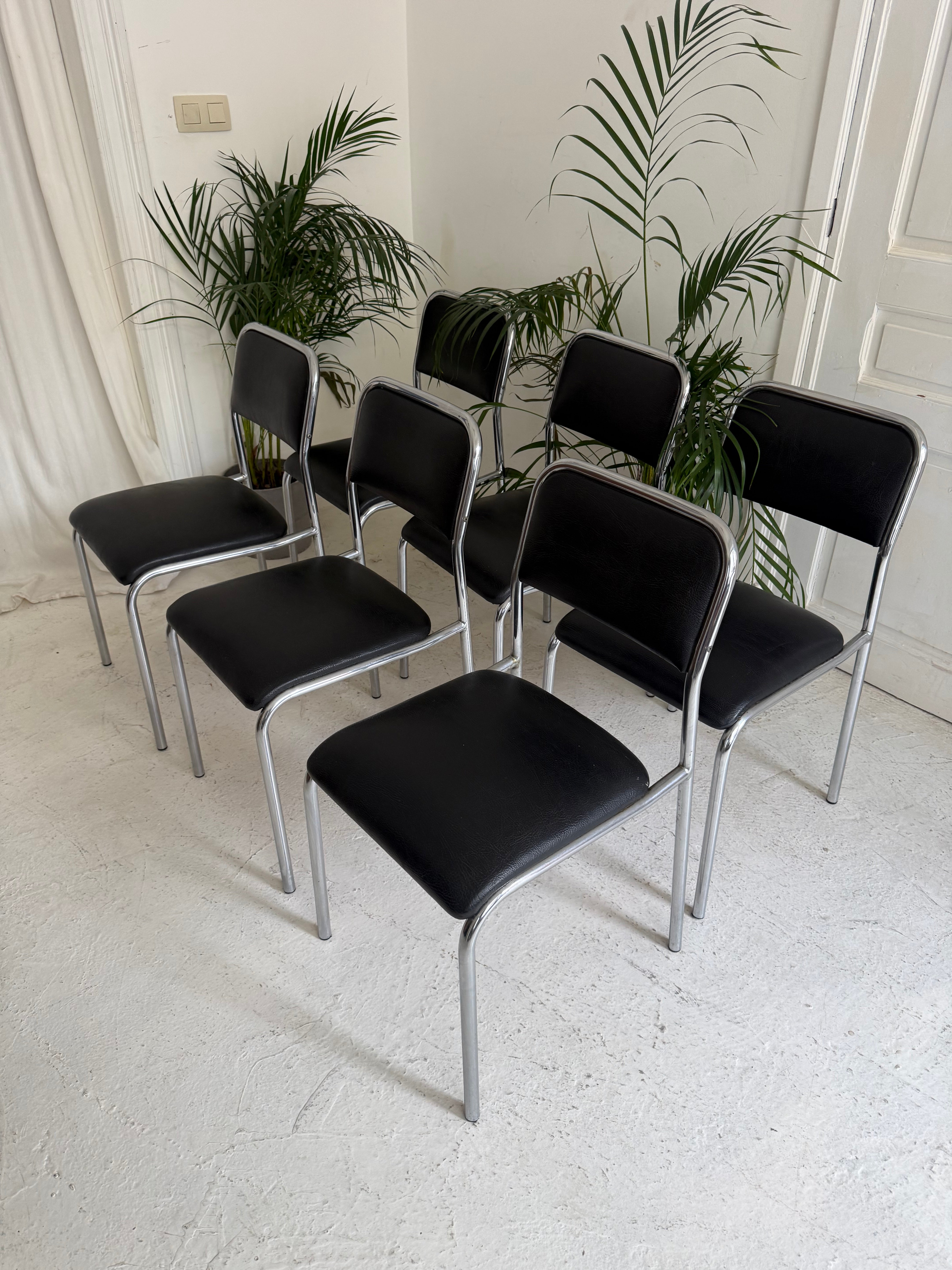 6 chaises design