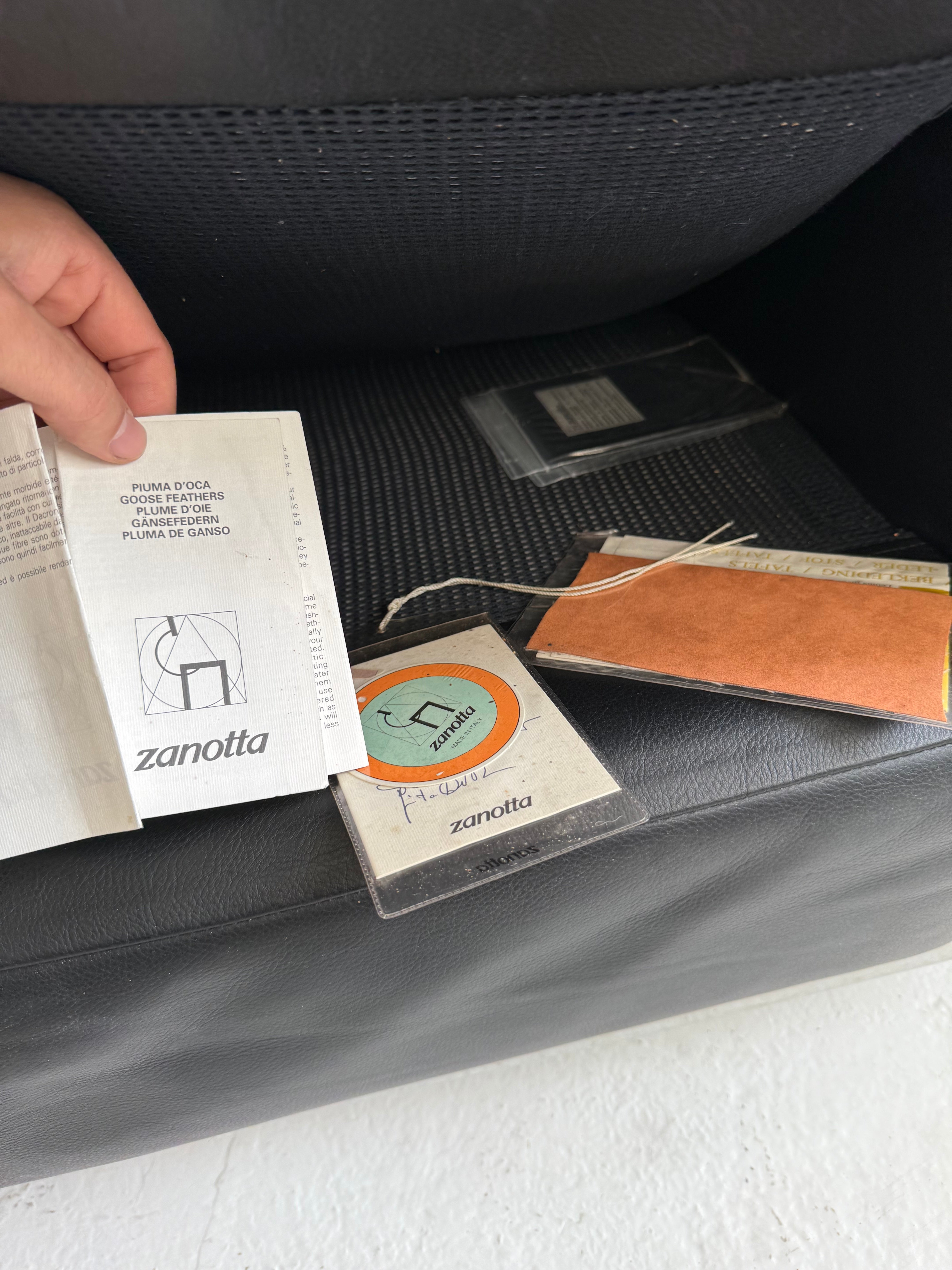 Fauteuil zanotta 3 places sonda