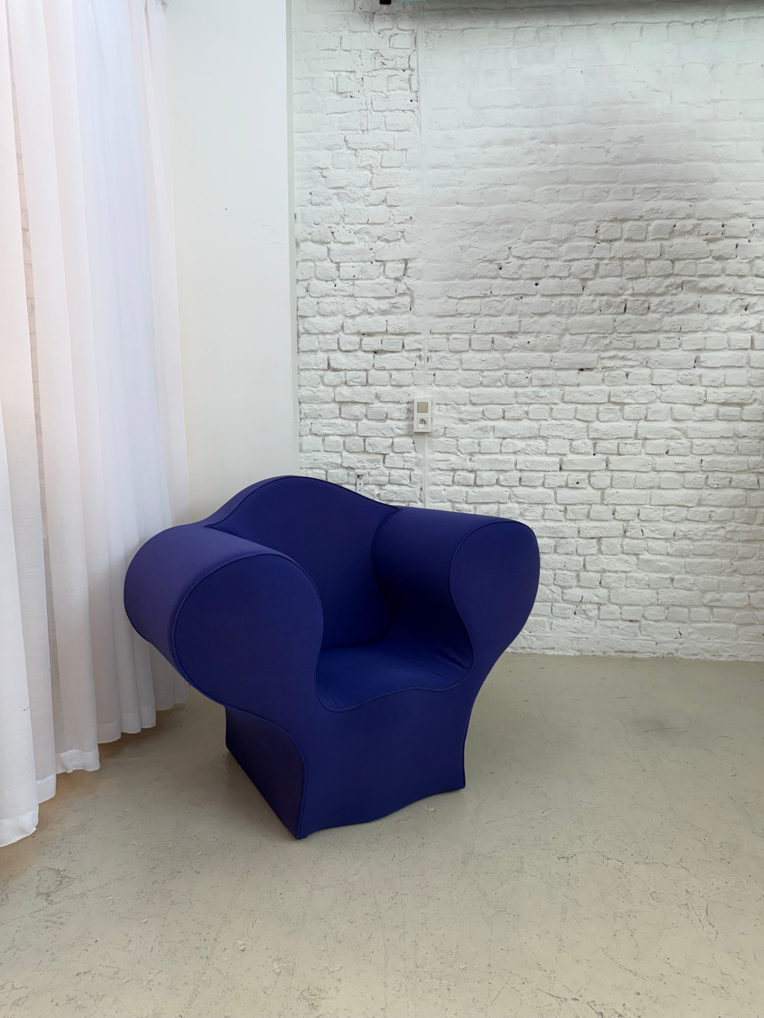 Fauteuil 1 place Moroso Ron Arad mauve