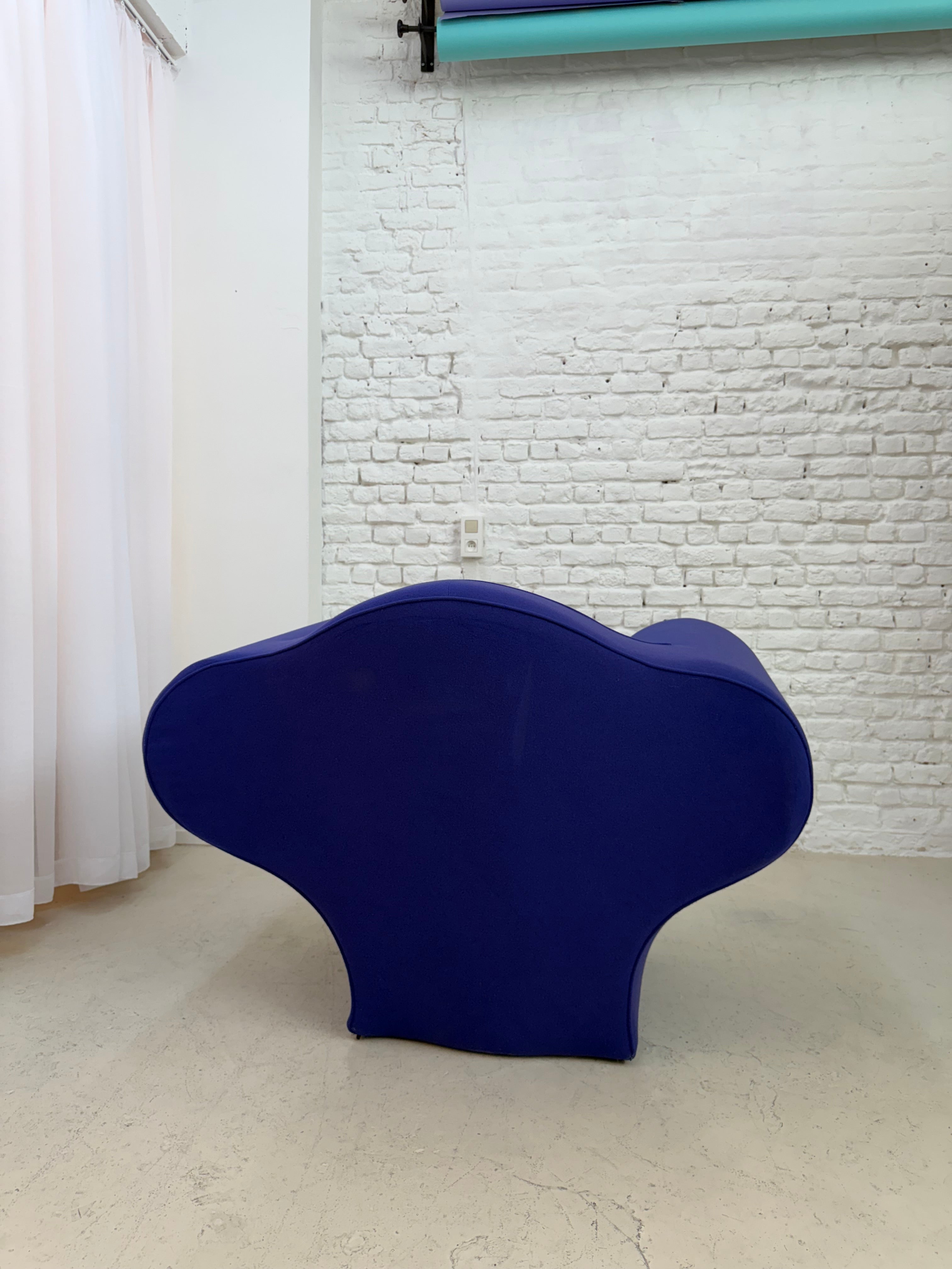 Fauteuil 1 place Moroso Ron Arad mauve