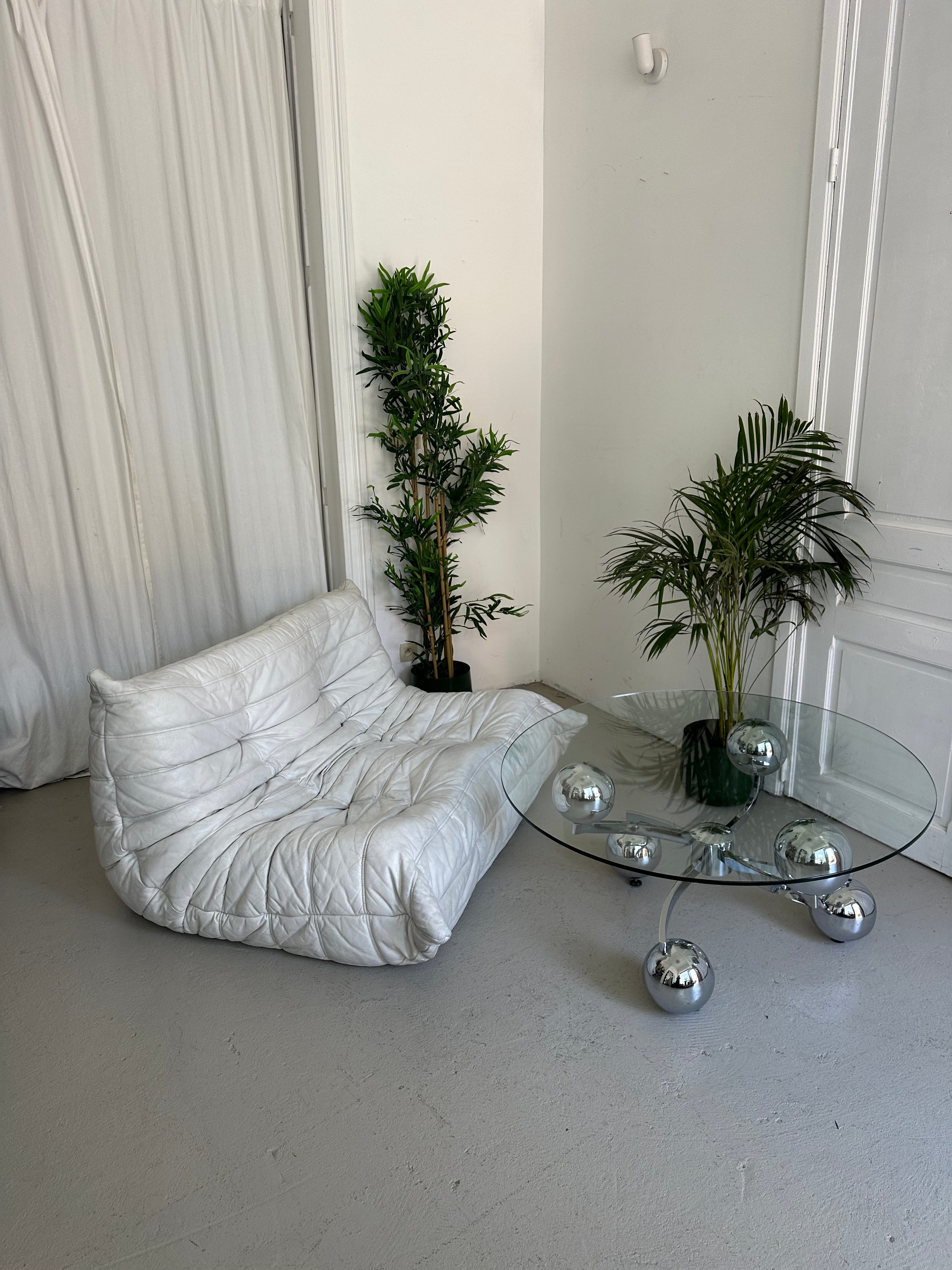 Togo 2 places en cuir 1987, Ligne Roset