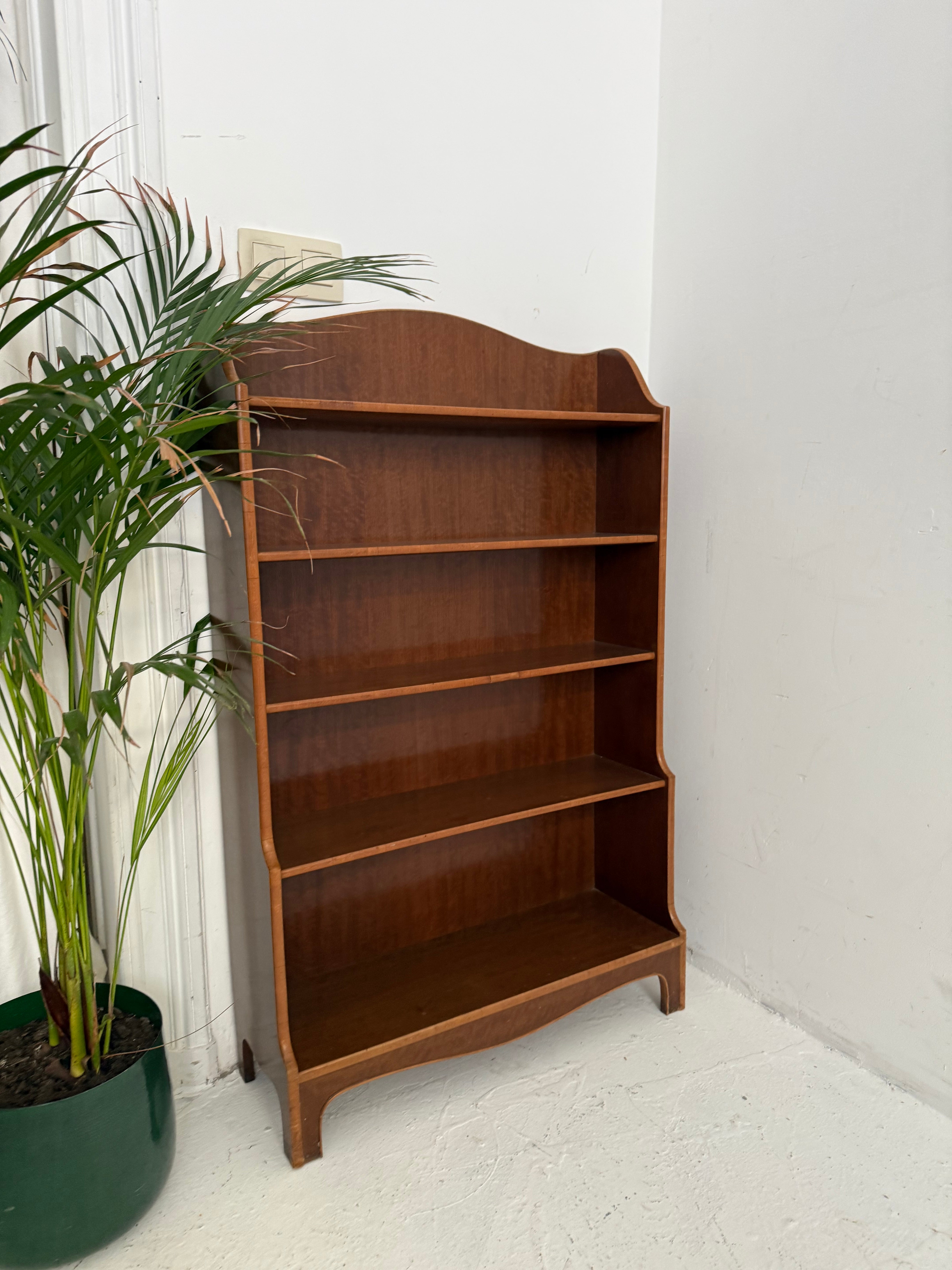 Étagère de rangement vintage en bois