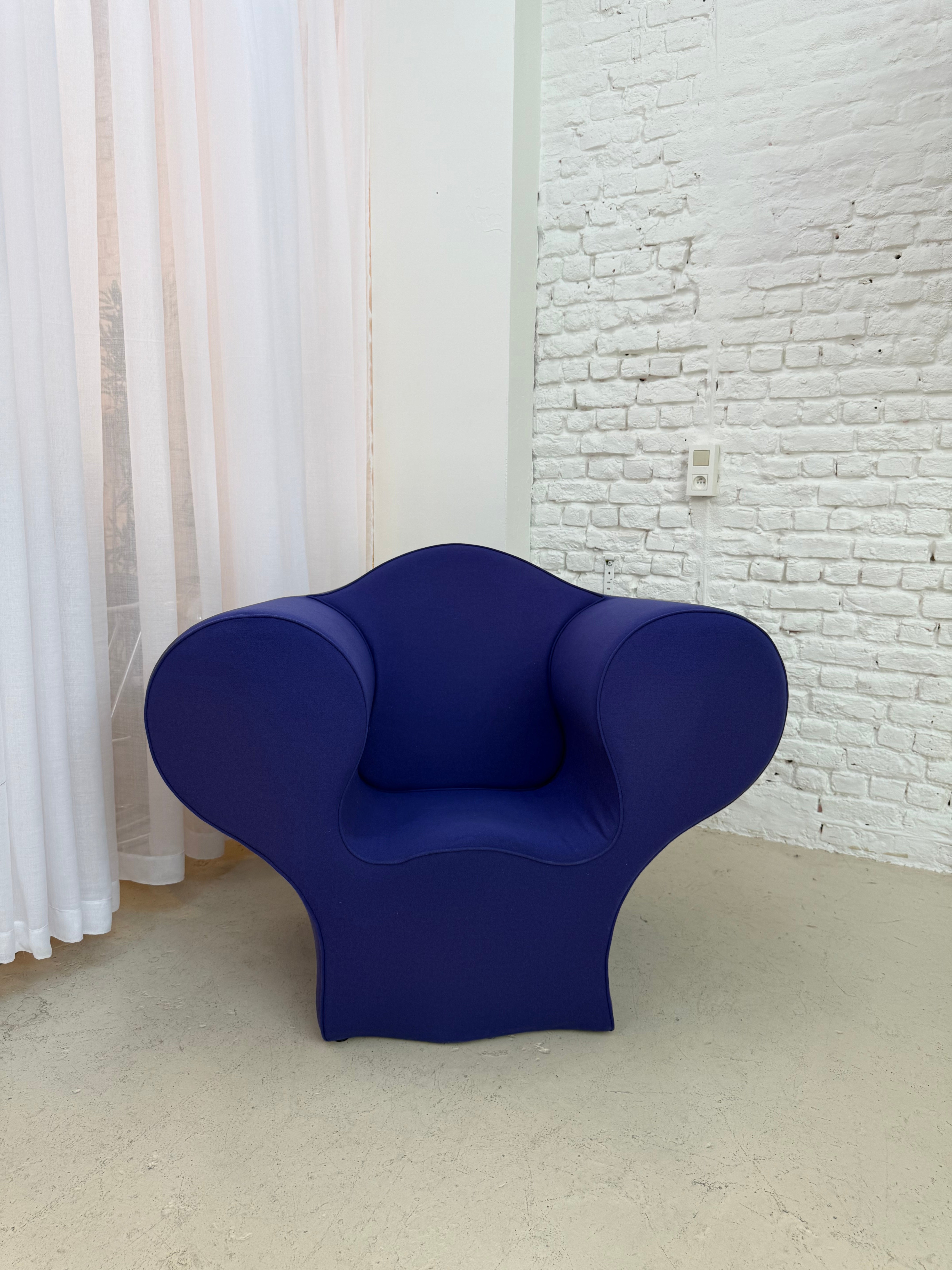 Fauteuil 1 place Moroso Ron Arad mauve