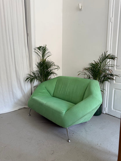 Fauteuil 2 places en velours