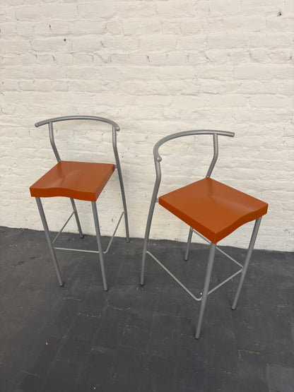 2 tabourets Kartell Hi Glob