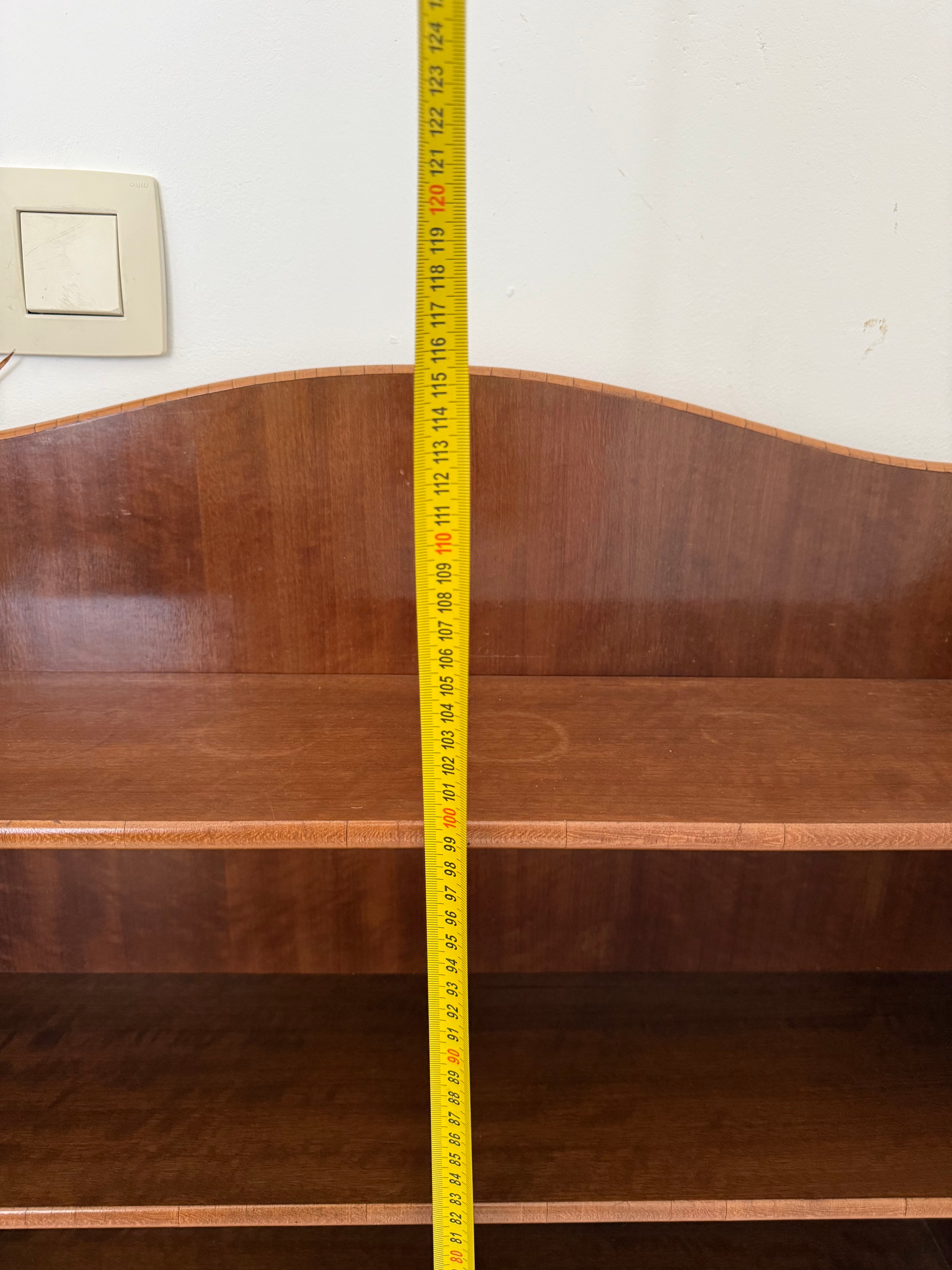 Étagère de rangement vintage en bois