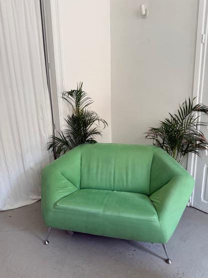 Fauteuil 2 places en velours