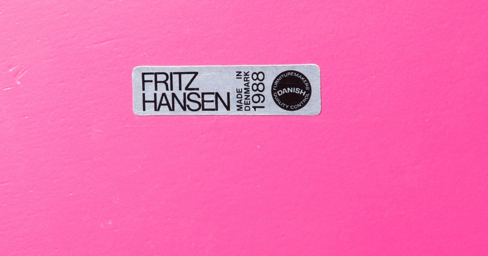 4 chaises FRITZ HANSEn 1980