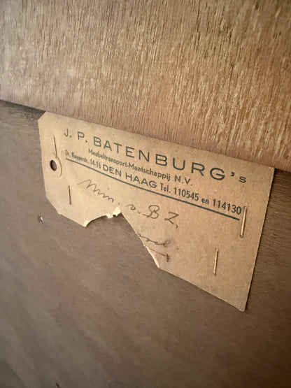 Étagère de rangement vintage en bois