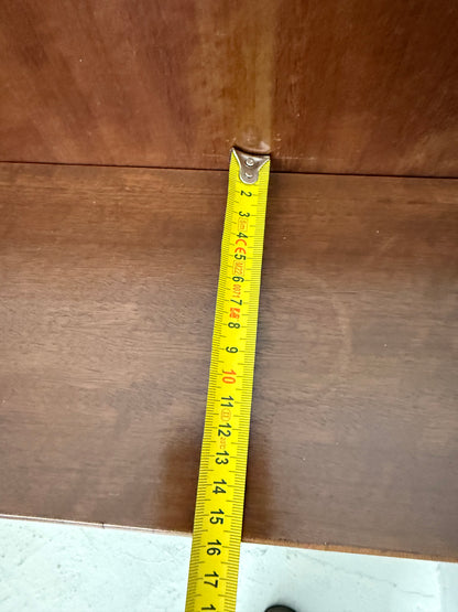 Étagère de rangement vintage en bois