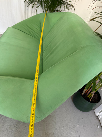Fauteuil 2 places en velours
