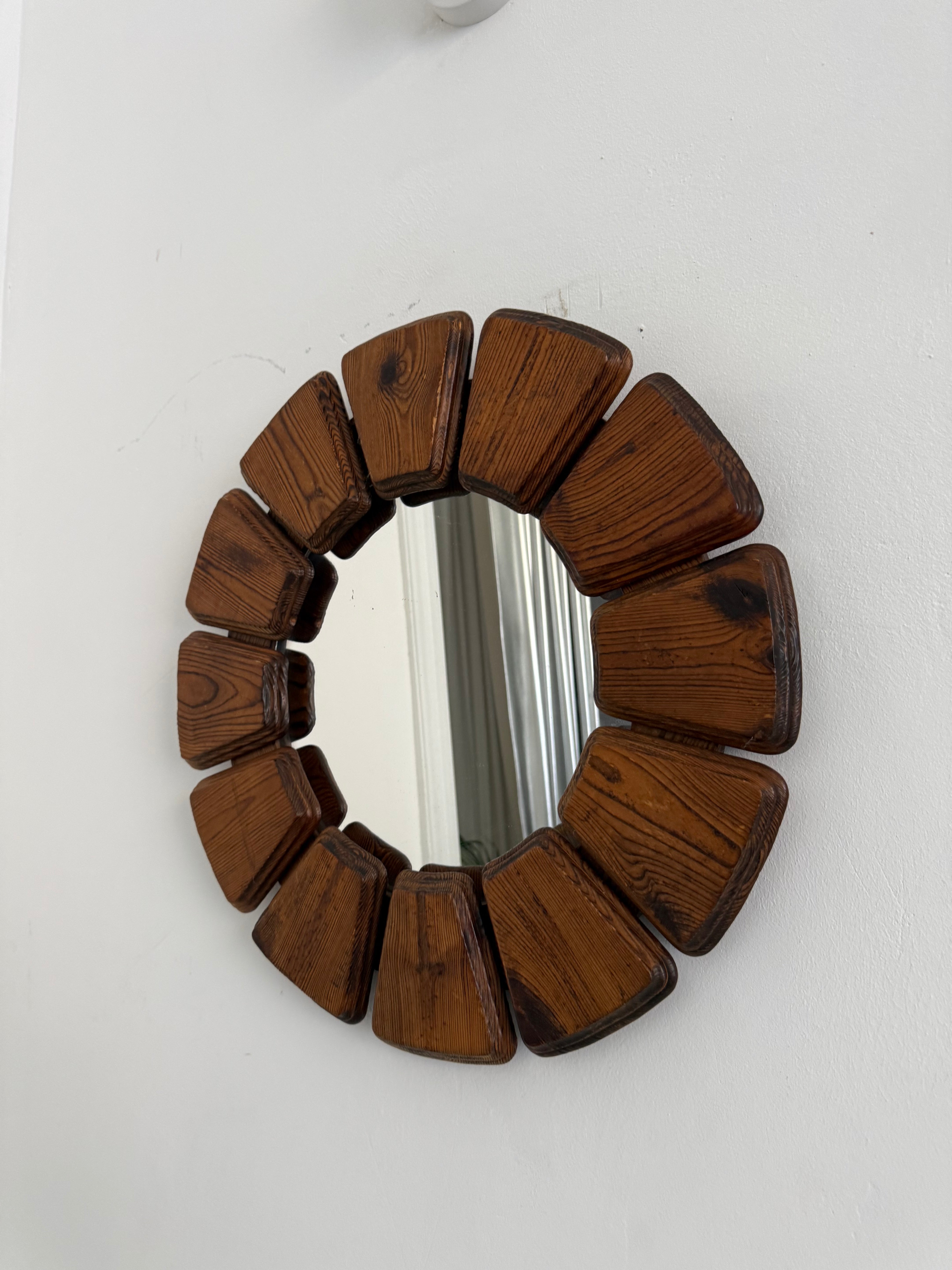 Miroir espagnol en bois