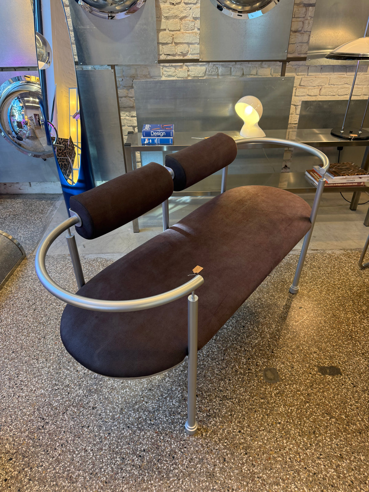Fauteuil tubulaire 2 places