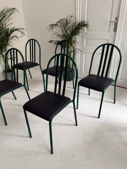 Chairs N. 222 by Robert Mallet-Stevens for Pallucco Italia, 1982, Set of 6
