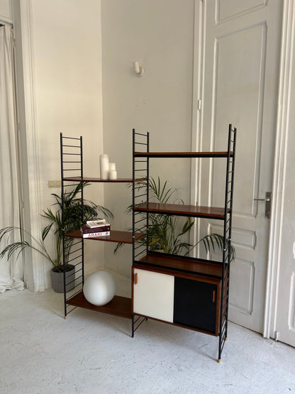 WALLUNIT Vintage en teck 1970
