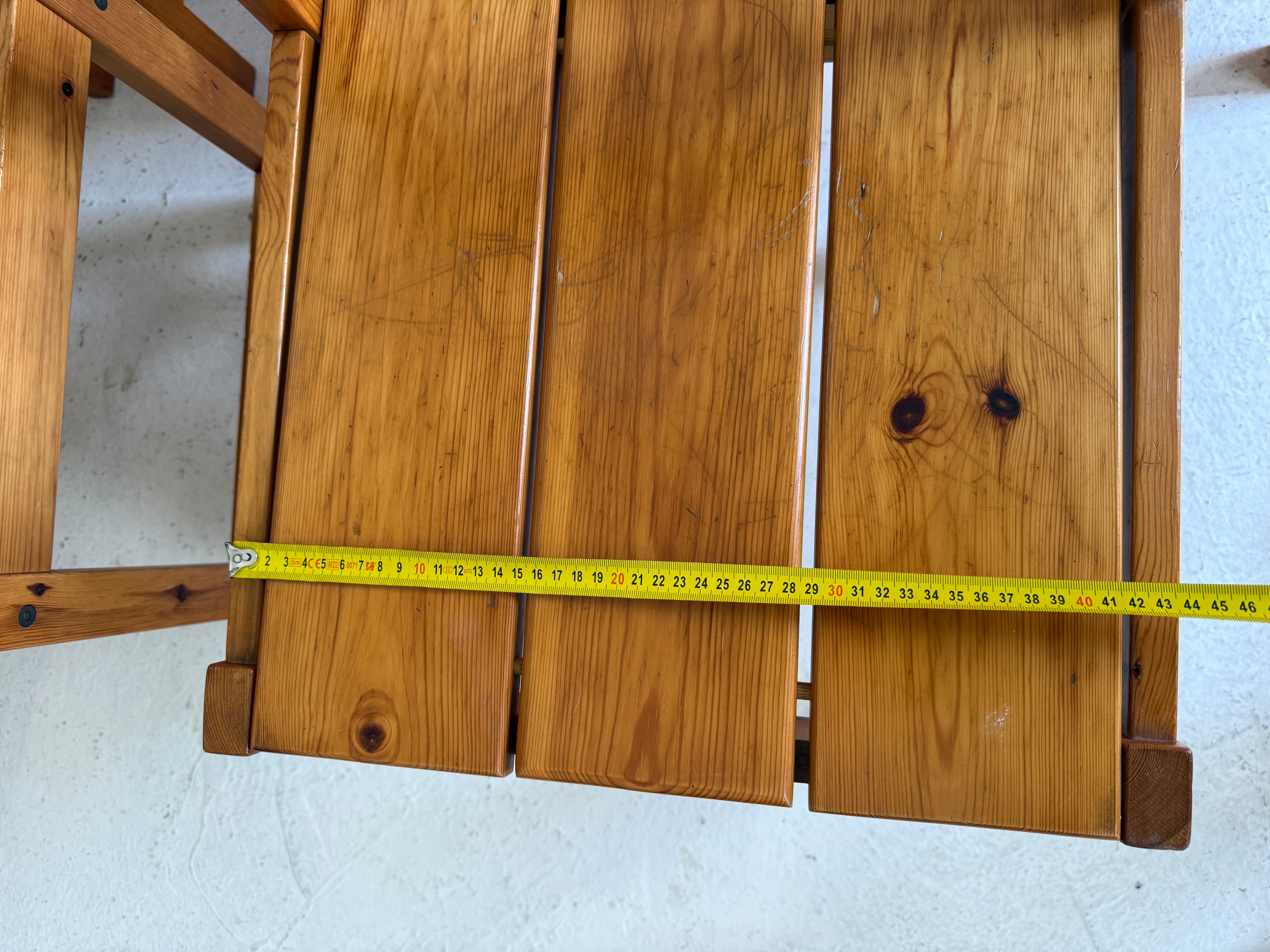 6 chaises vintage en bois