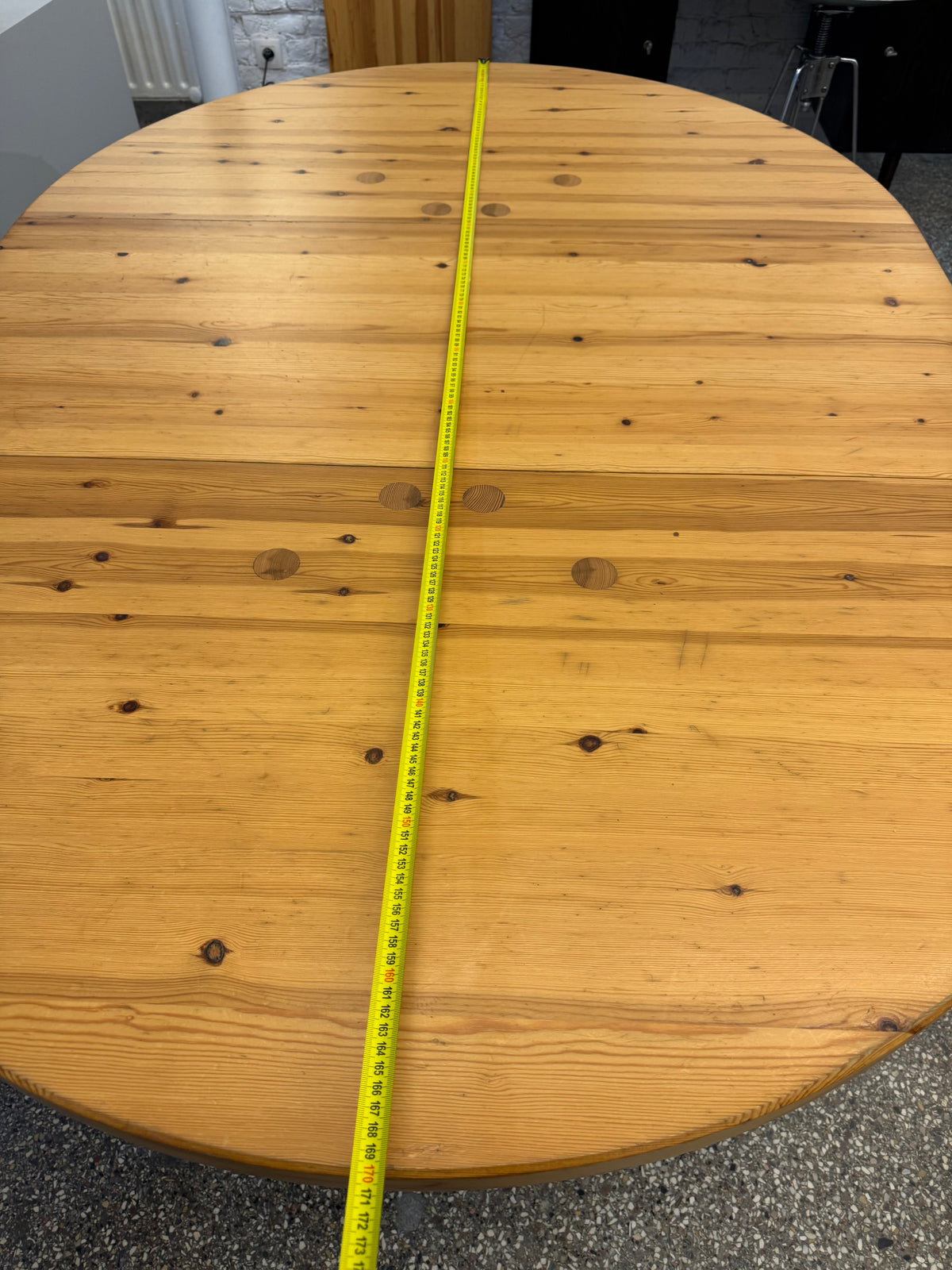 Table extensible en bois