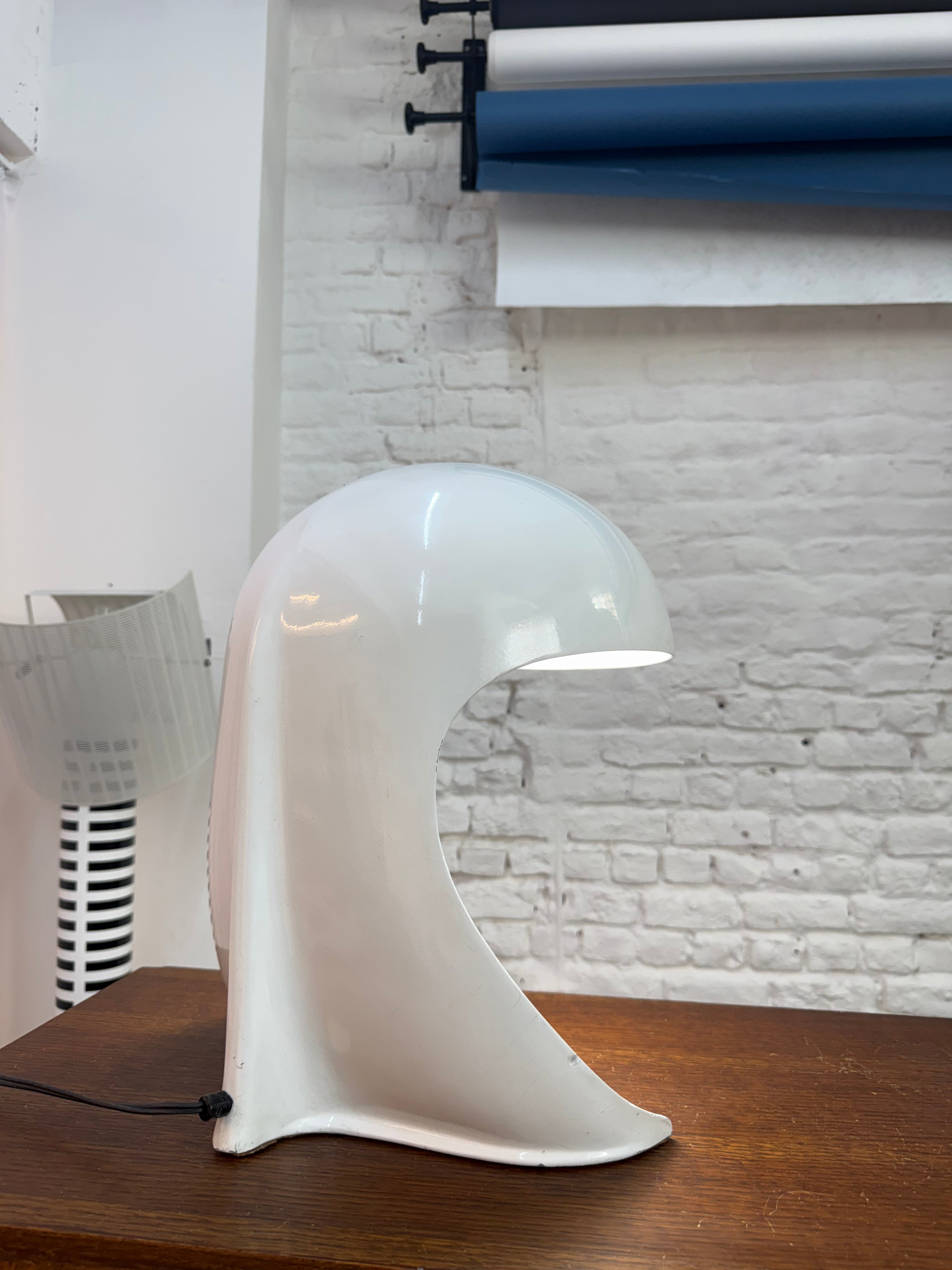 Artemide Dania métal lampe 1969 utra rare
