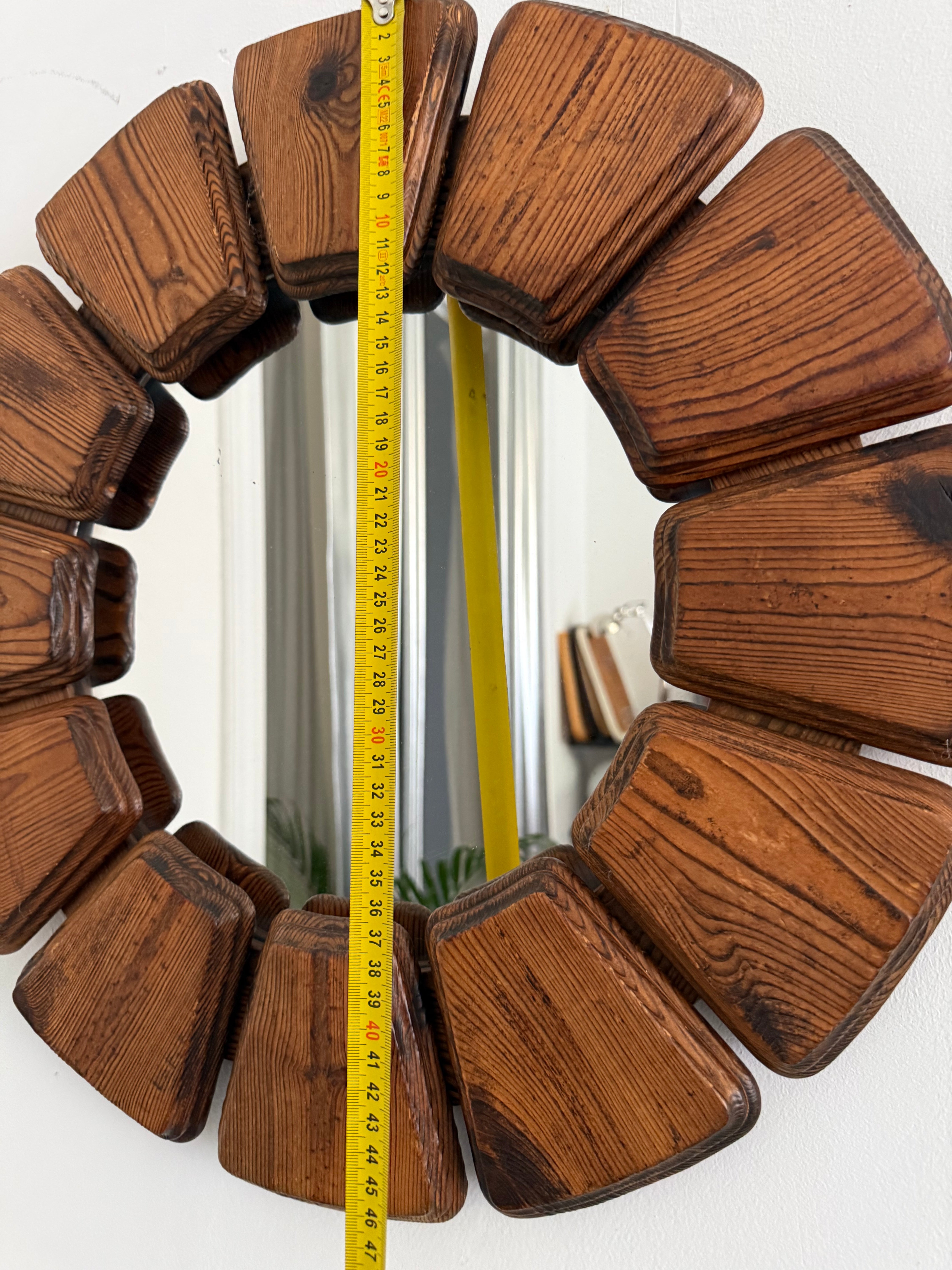 Miroir espagnol en bois