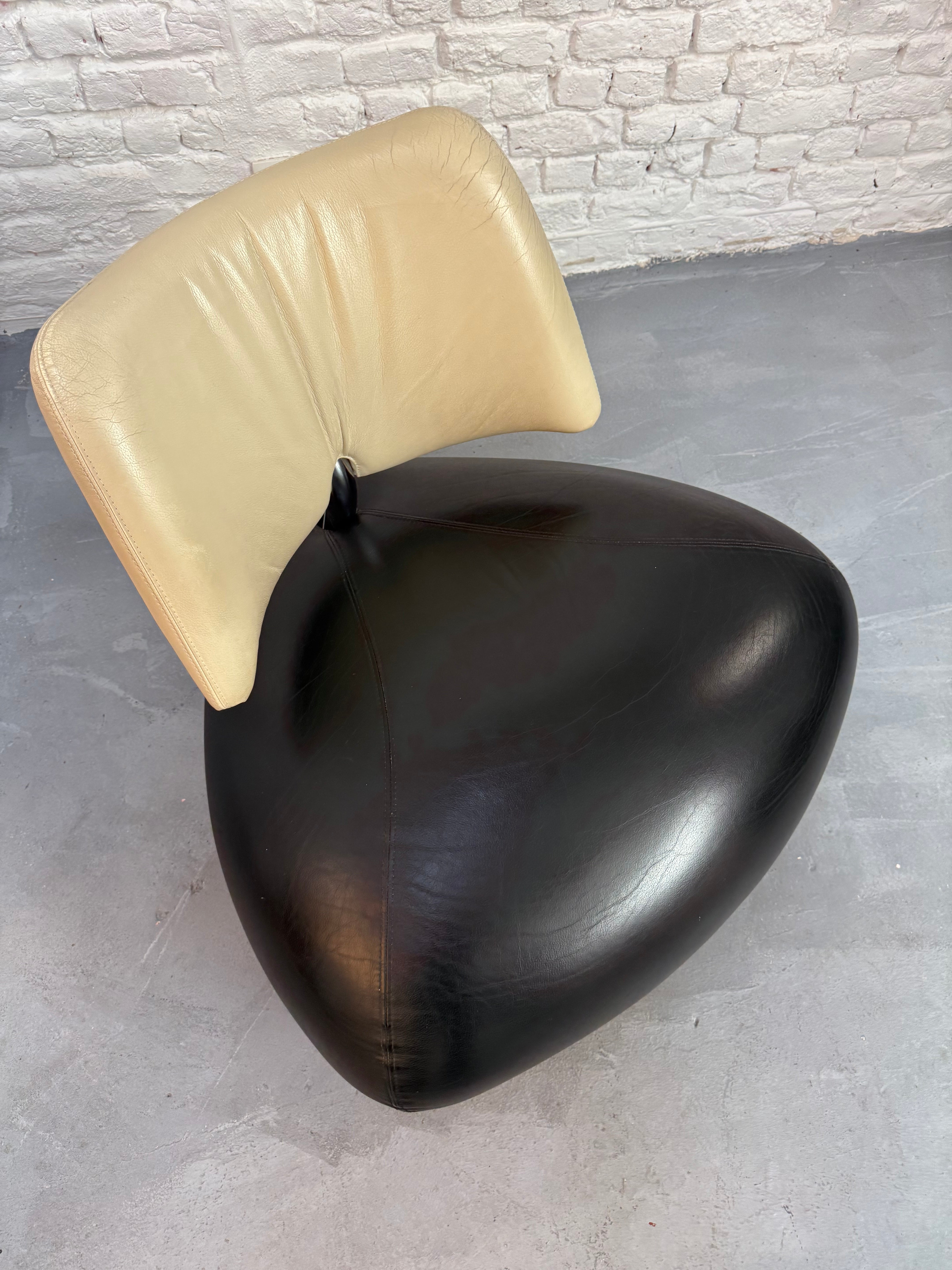 Fauteuil Leolux model Pallone