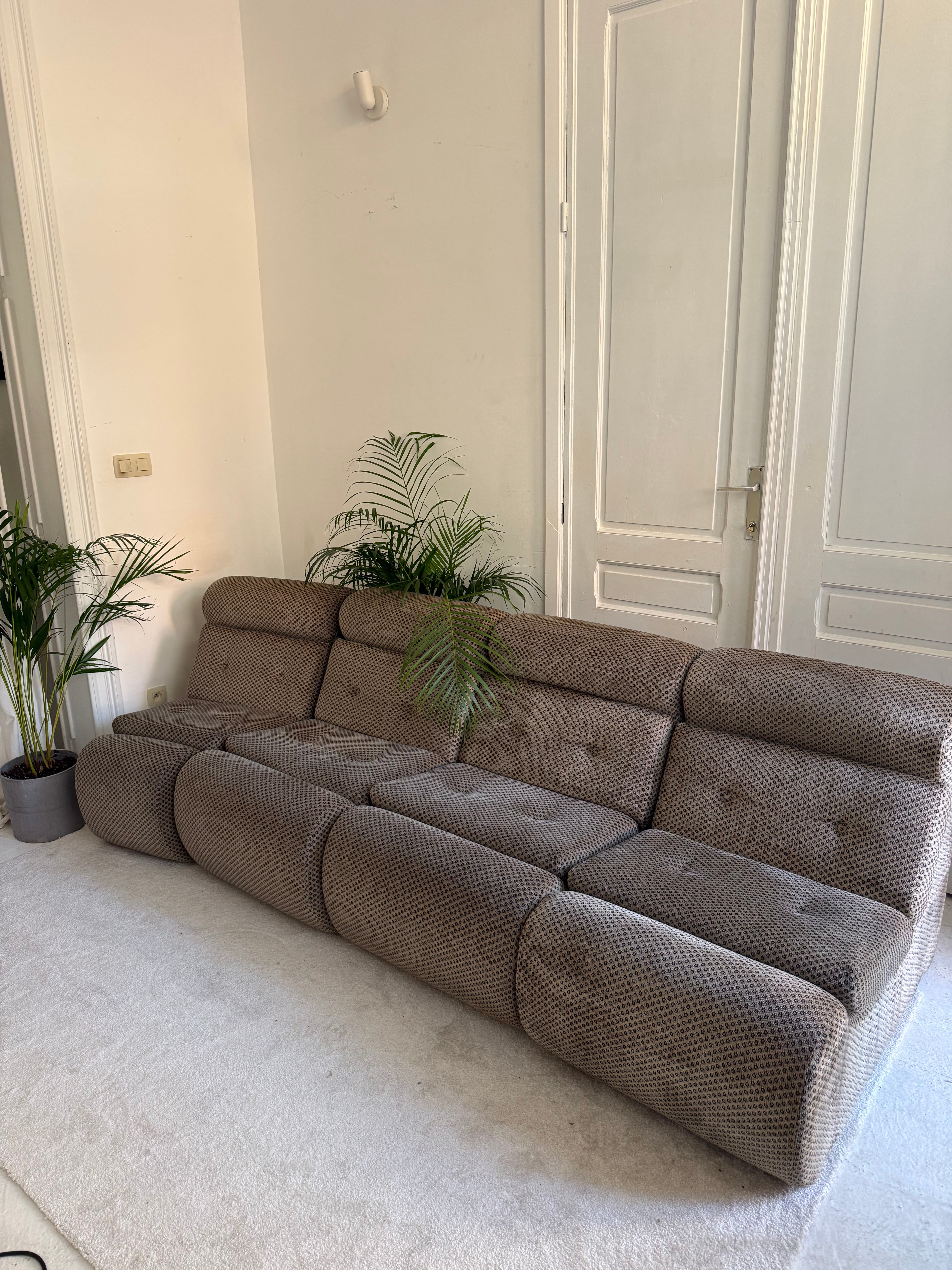 Fauteuil 1970 Module 4 éléments