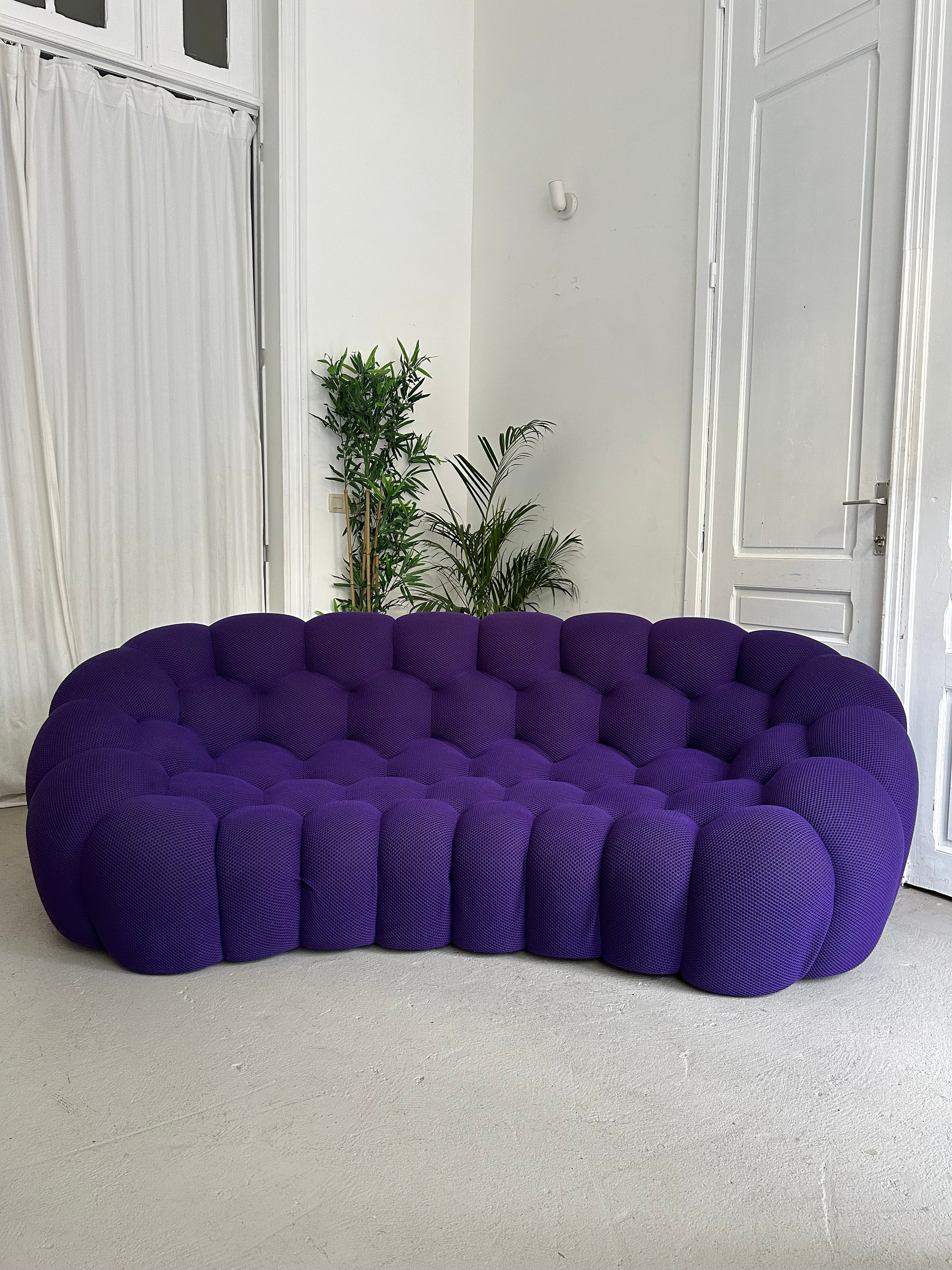 fauteuil Bubble Mauve
