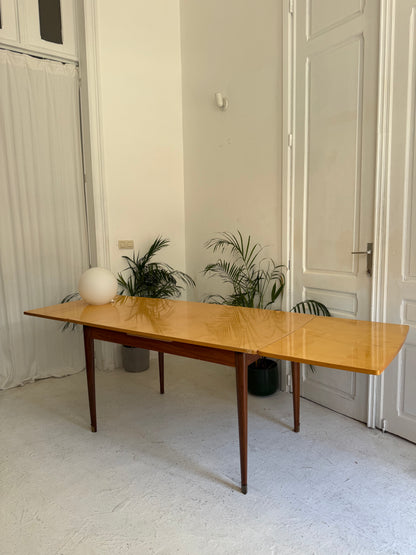 Table vintage extensible Van Pelt 1970