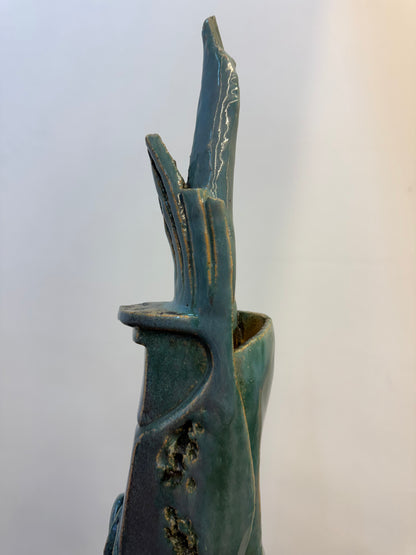 Sculpture en argile très belle 80cm