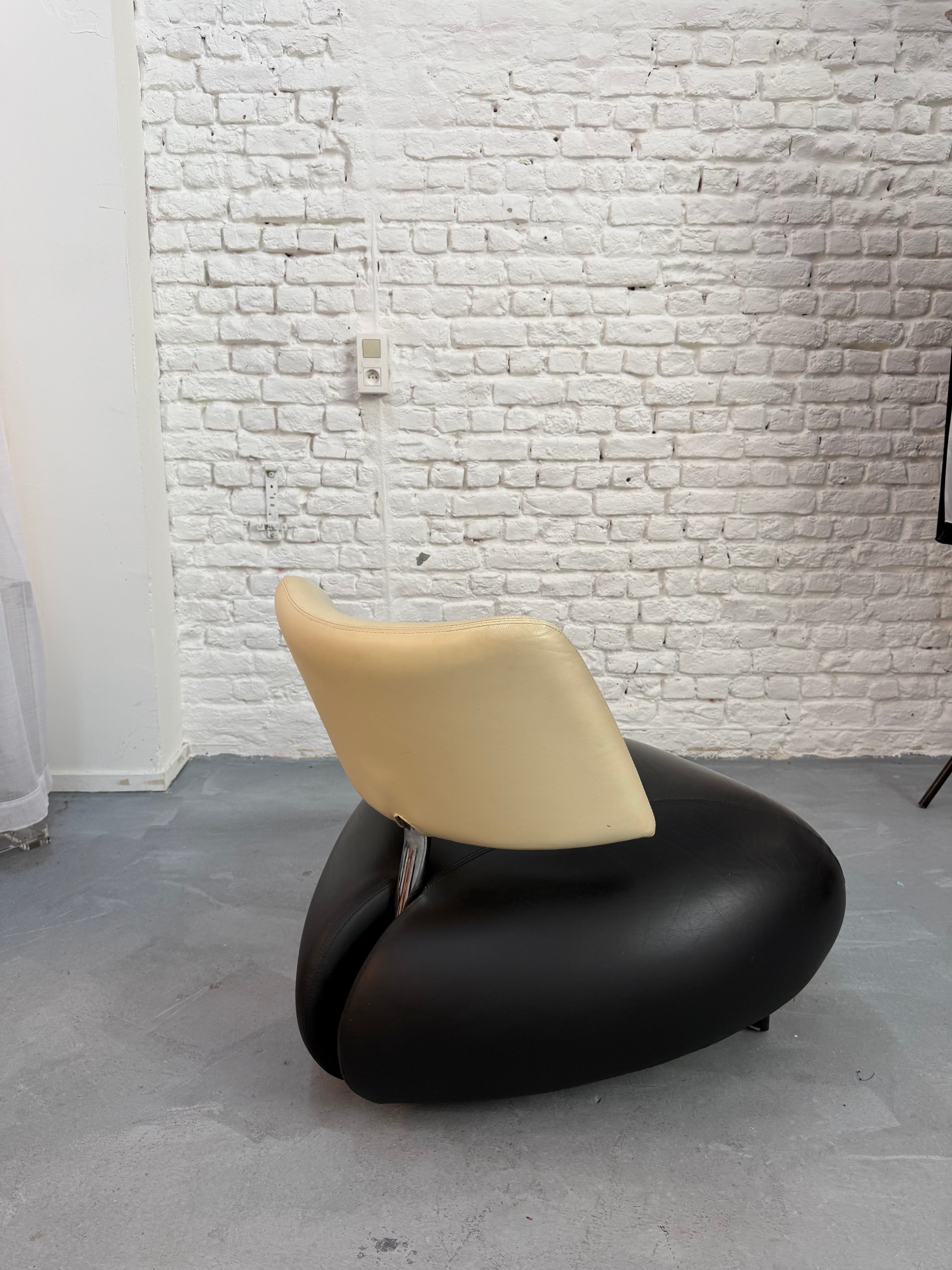 Fauteuil Leolux model Pallone