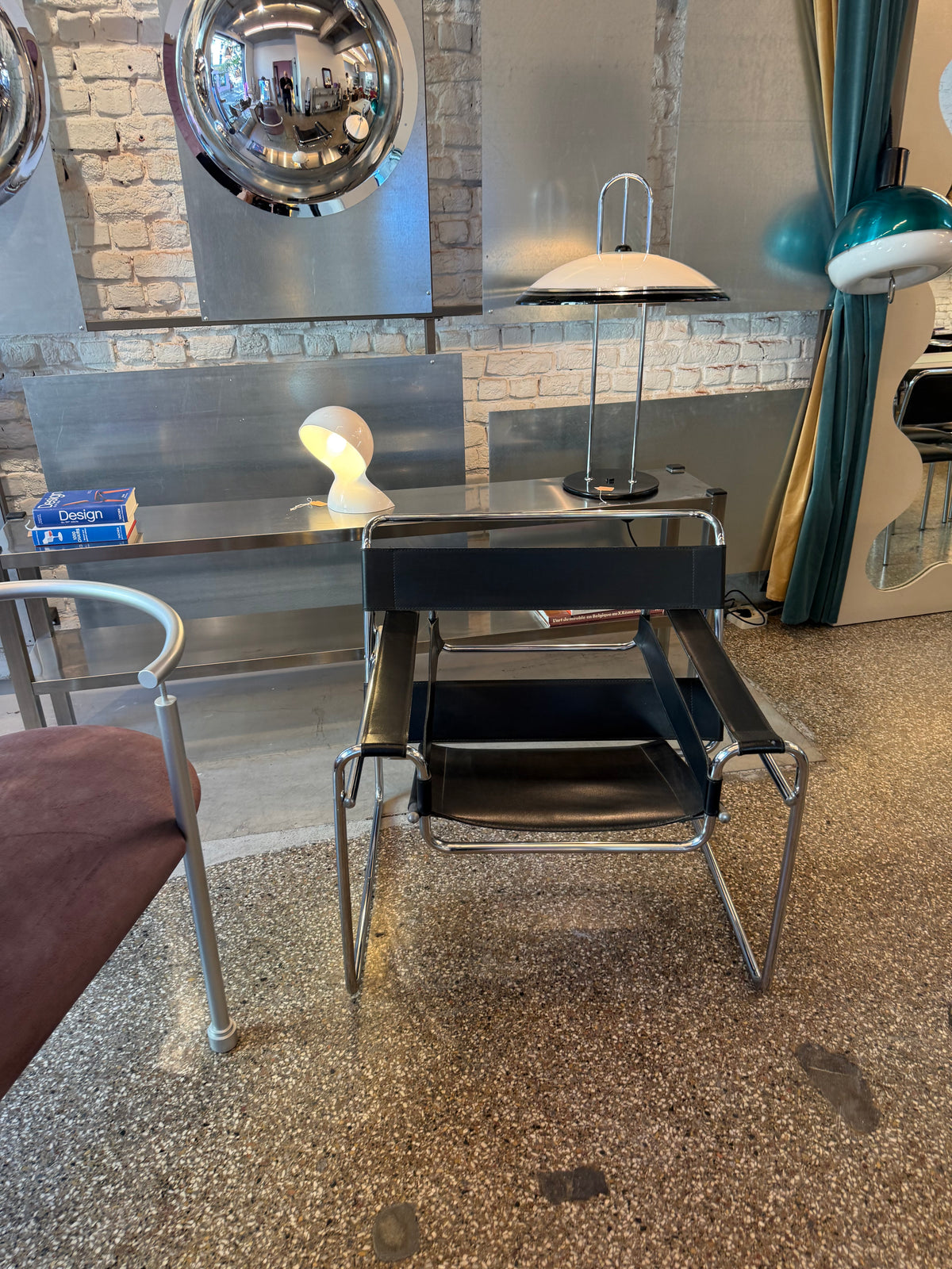 Wassily d’inspiration par Marcel breuer noir