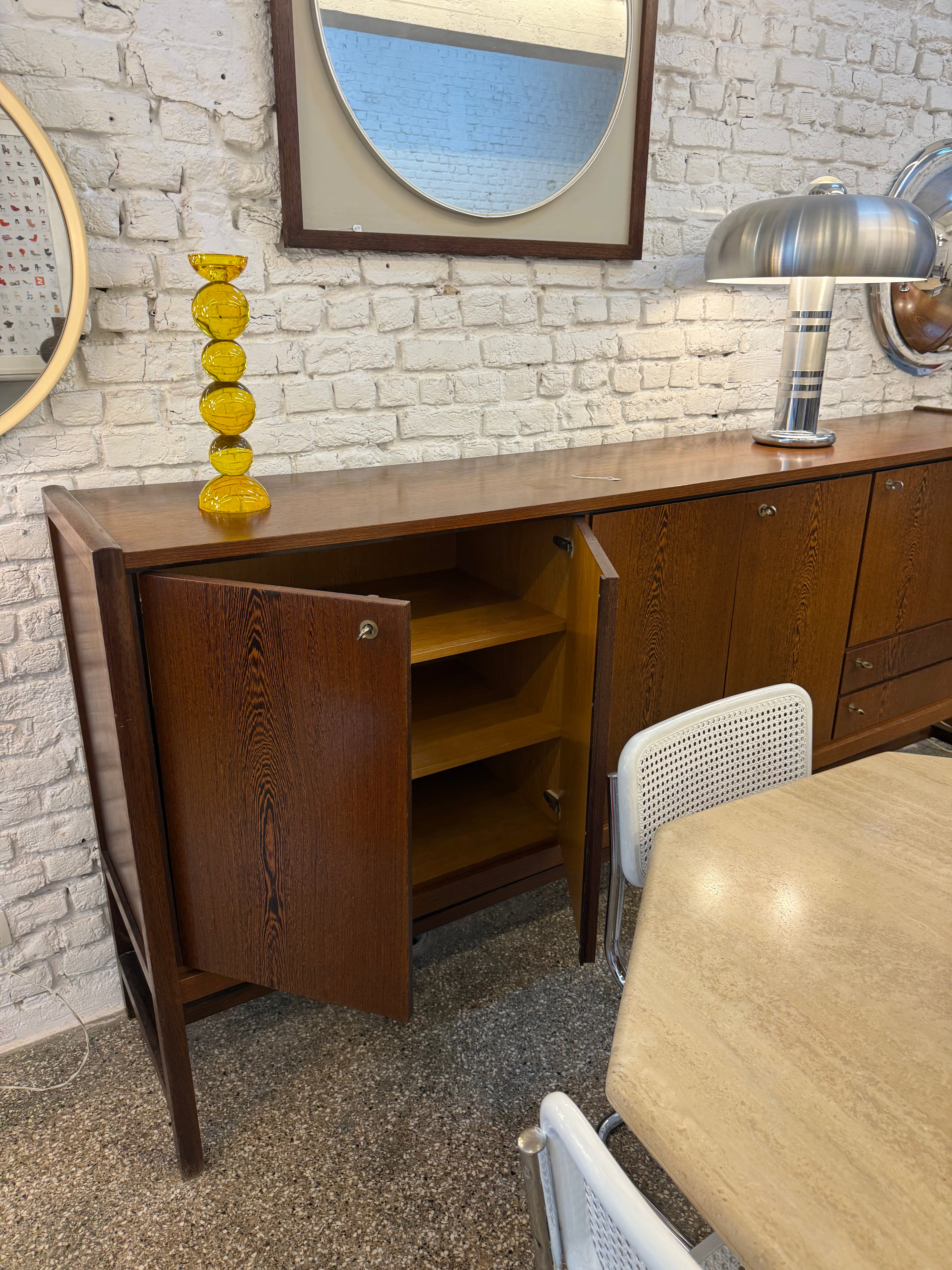 Buffet vintage 1970 en palissandre