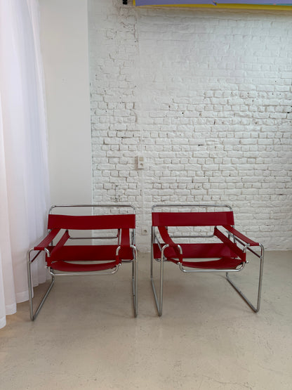 2 chaises inspiration wassily Marcel breuer