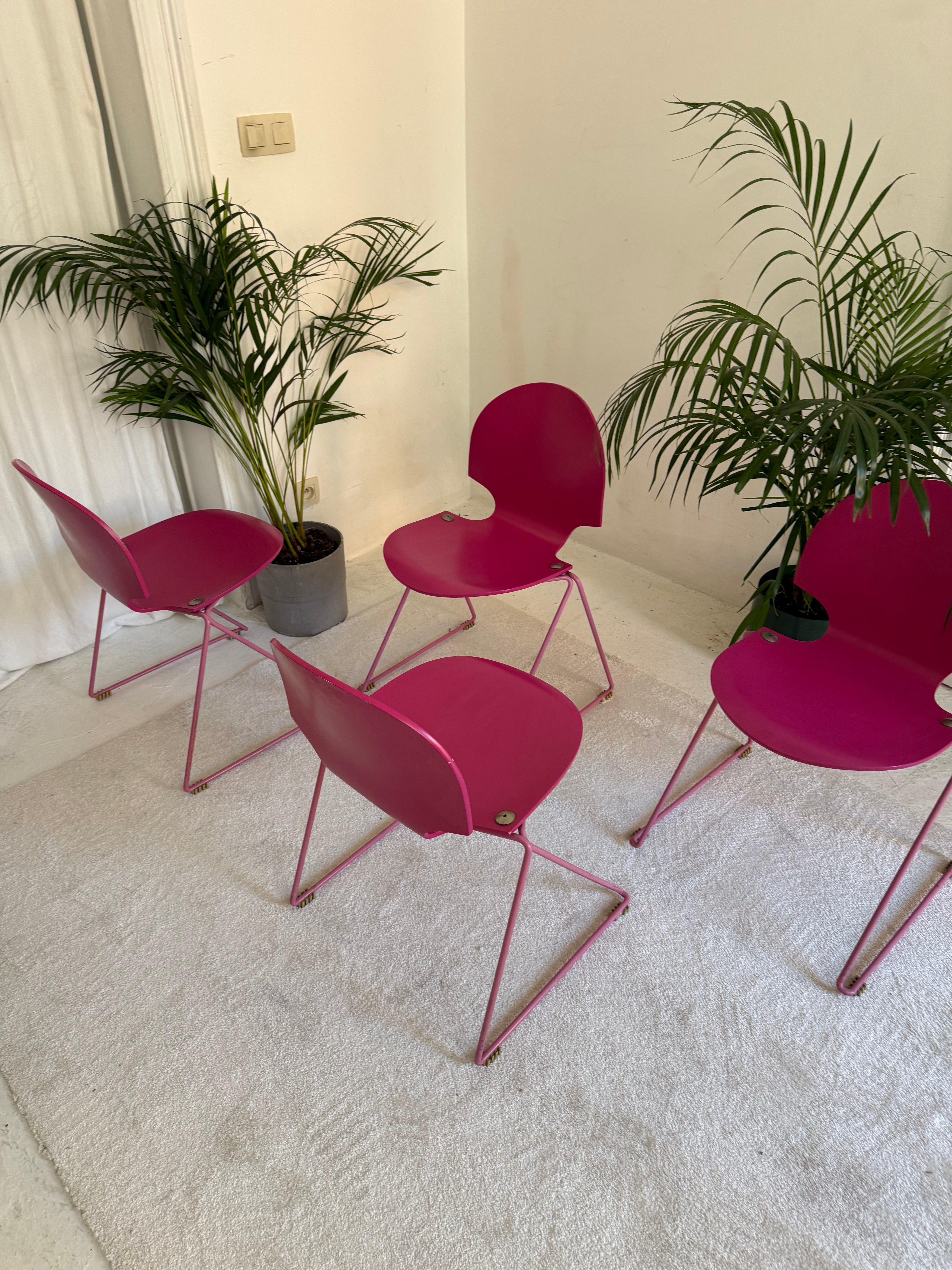 4 chaises FRITZ HANSEn 1980
