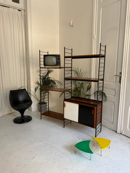 WALLUNIT Vintage en teck 1970