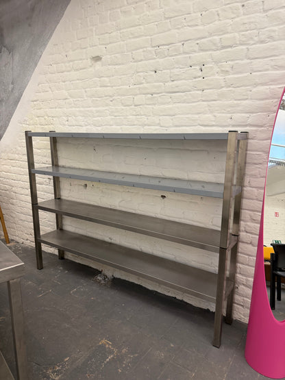 Étagère en inox 2 parties