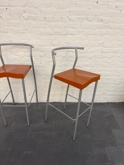 2 tabourets Kartell Hi Glob