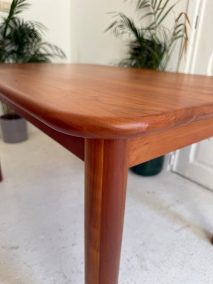 Table extensible en teck massif