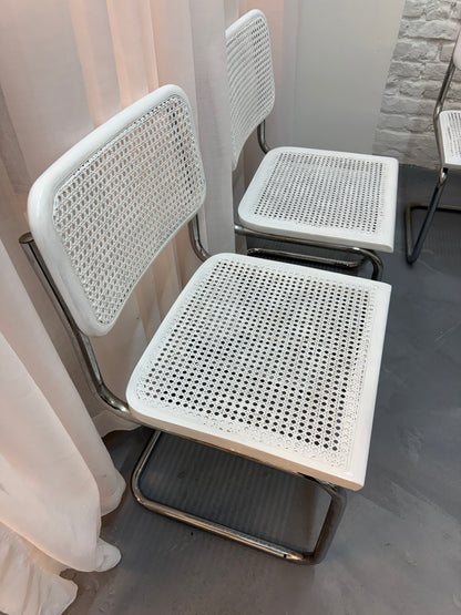 4 chaise vintage Marcel Breuer cesca