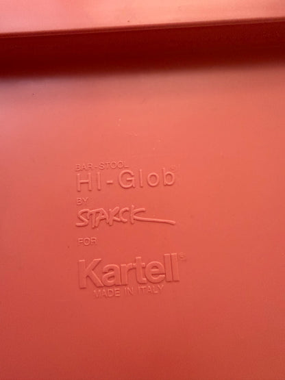 2 tabourets Kartell Hi Glob