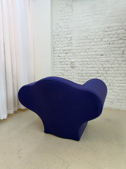 Fauteuil 1 place Moroso Ron Arad mauve