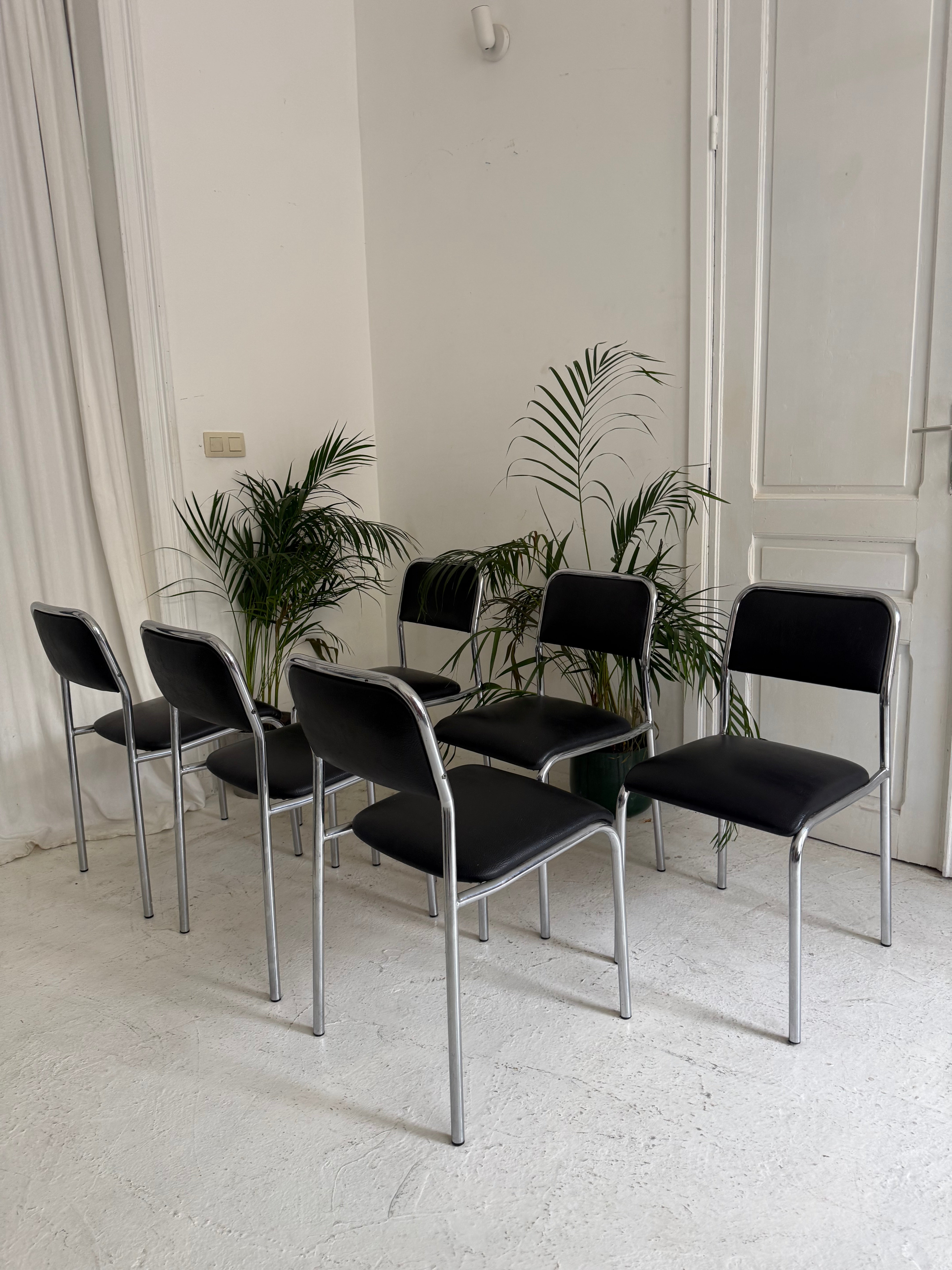 6 chaises design