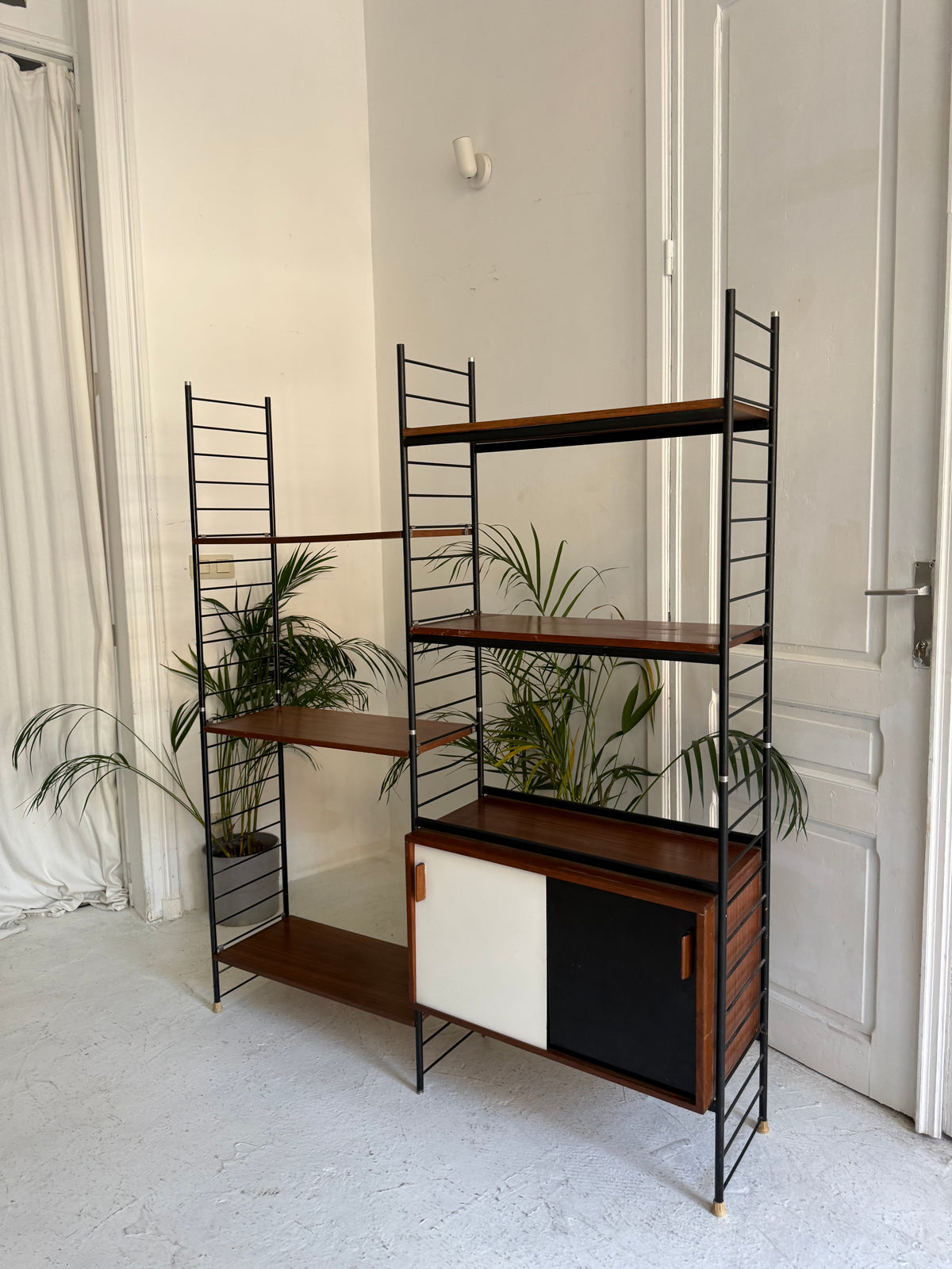 WALLUNIT Vintage en teck 1970