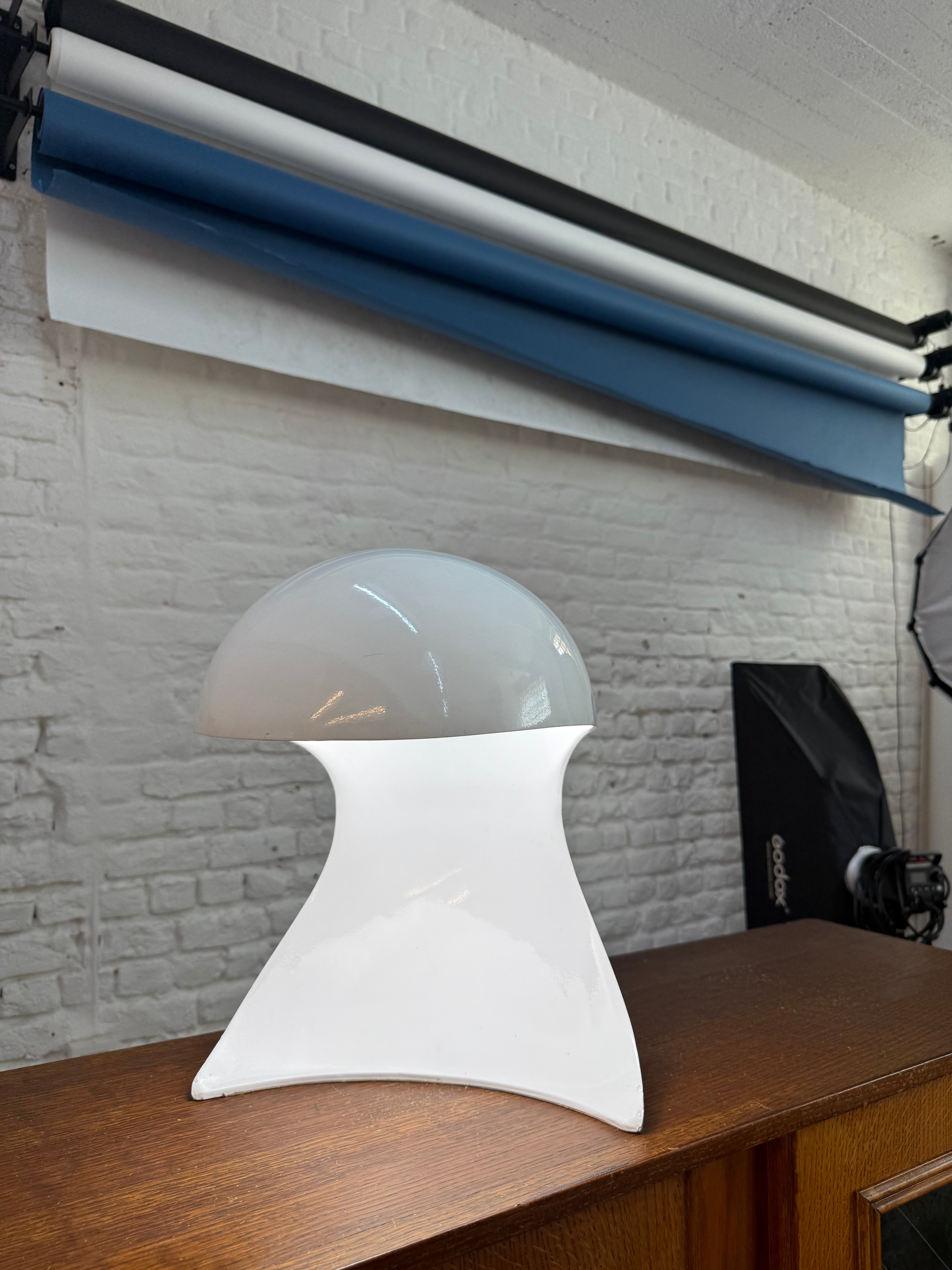 Artemide Dania métal lampe 1969 utra rare