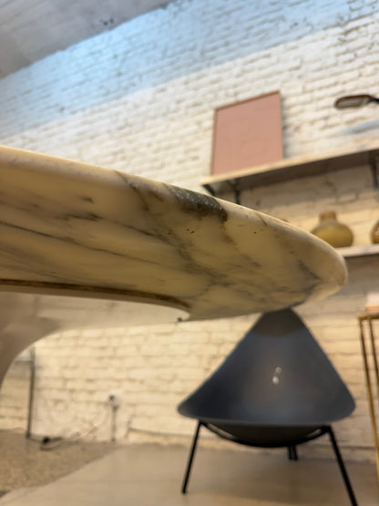 Table en marbre signée ARKANA de 1970